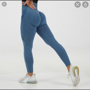 NVGTN Slate Blue Seamless Leggings
S